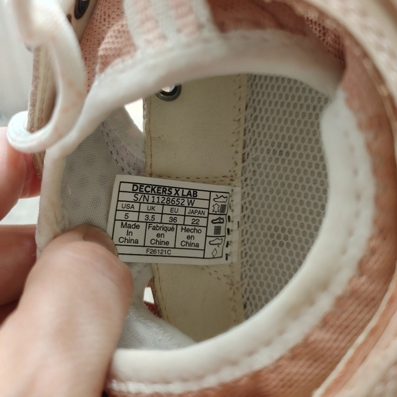 Deckers x Lab X-Scape 100F‎ Sandal Sneaker Vibram Sole Mountain 5 EU 36 Pink - Picture 9 of 10